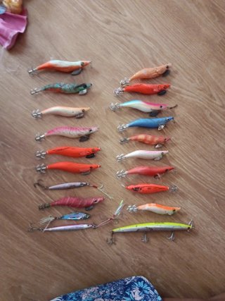 Señuelos de pesca tipo pajarita