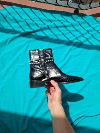 Botines Zara Negros Talla 37