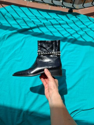 Botines Zara Negros Talla 37