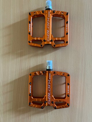 Pedali Flat Arancioni MTB/Citybike