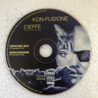 Cieffe Kon-Fusione CD Promo 2 Tracce 2000