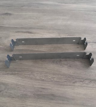 2x Soporte pared Cubretubo Campana Extractora TEKA