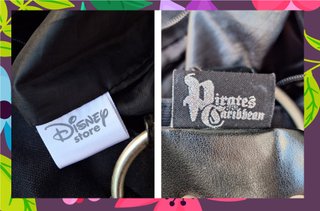Bolso Piratas del Caribe Disney Negro