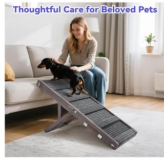 Rampa pieghevole e regolabile per cani
