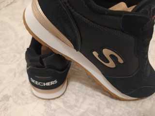 Zapatos Skechers Negros