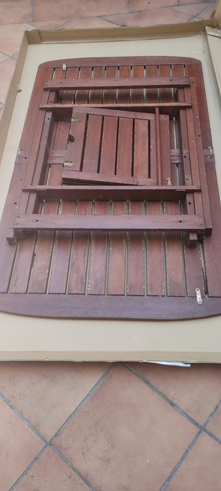 Mesa de teca 180x90x75 cm