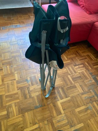 Silla plegable de camping con reposabrazos Quechua