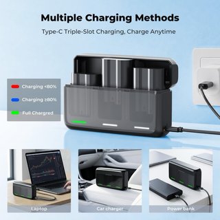 NUEVO! EN-EL15C Batería 3x2520mAh y cargador