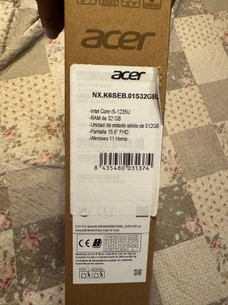 Portátil Acer Aspire 3 Nuevo