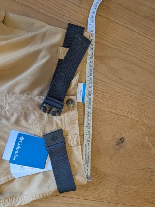 Pantalones Columbia convertibles beige-talla 28/32