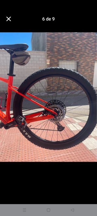 Bicicleta Montaña 29 Roja