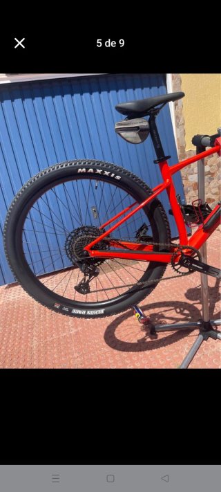 Bicicleta Montaña 29 Roja