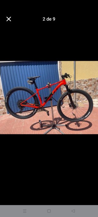 Bicicleta Montaña 29 Roja