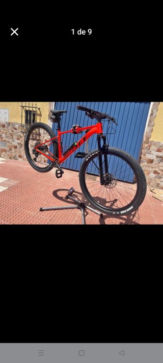 Bicicleta Montaña 29 Roja