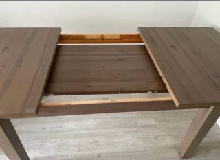 Mesa comedor extensible madera