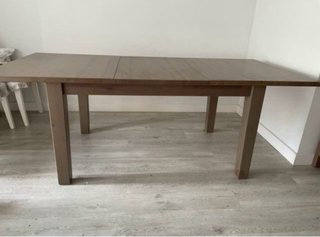 Mesa comedor extensible madera