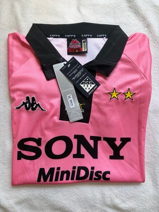 Camiseta Kappa Zidane Retro Rosa