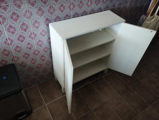 Armario de cocina blanco