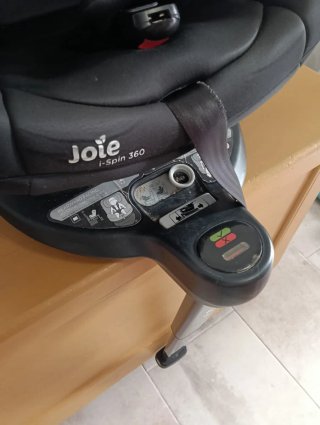 Cadireta de cotxe Joie i-Spin 360 en comor negre