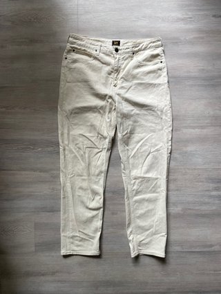 Pantalones Lee Blancos Talla 42 W32 L33