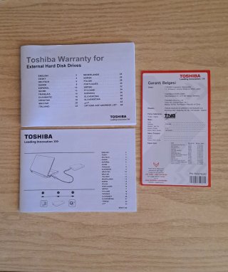 Hard disk esterno Toshiba 1TB USB 3.0