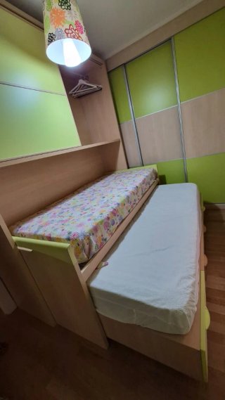 Dormitorio juvenil con cama nido