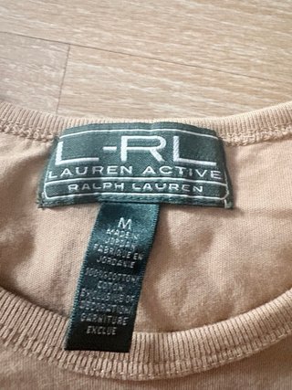 Camiseta Ralph Lauren Talla M Beige