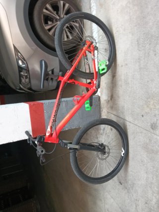 Bicicleta de Montaña Roja