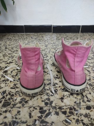Converse All Star rosas talla 36.5