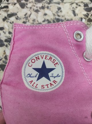Converse All Star rosas talla 36.5