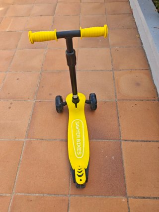 Patinete Sawyer 3 Ruedas Amarillo
