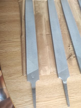 Lote 5 cuchillas torno acero XKW HEVA,sin estrenar