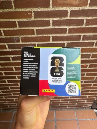 Caja Cromos Mundial FIFA 2026 Panini