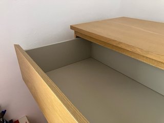 Cómoda Malm Ikea 4 cajones madera