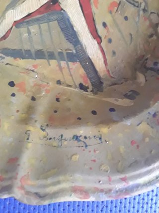 Coppia piatti Ceramica d'Arte G. Borgonzoni