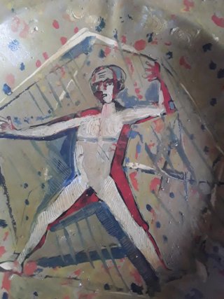 Coppia piatti Ceramica d'Arte G. Borgonzoni