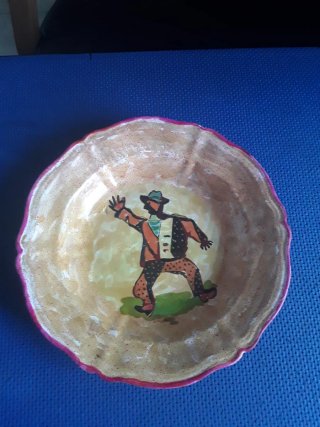 Coppia piatti Ceramica d'Arte G. Borgonzoni