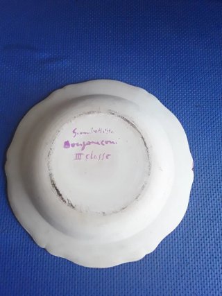 Coppia piatti Ceramica d'Arte G. Borgonzoni