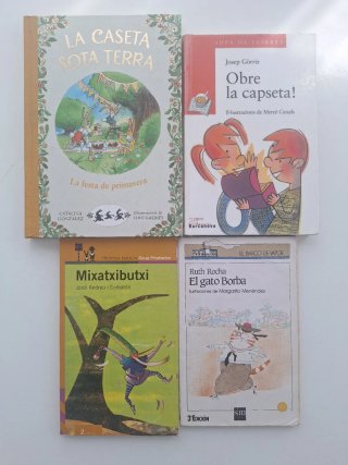 Libros en catalán y español