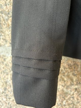 Traje de baile gallego negro