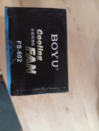 Ventilador doble BOYU para acuario
