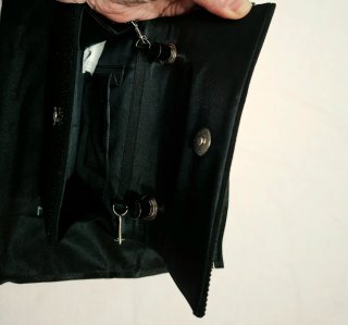 Bolso fiesta strass negro Paco Martinez