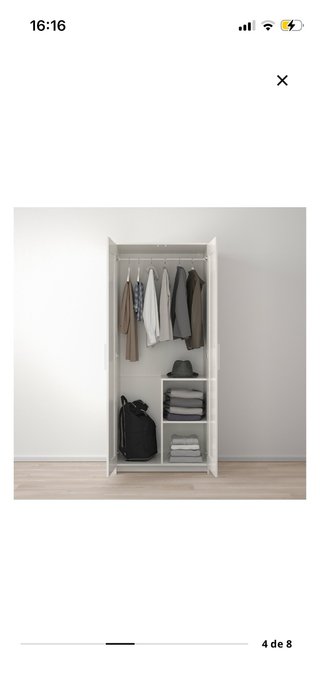 Armario IKEA Brinmes Blanco