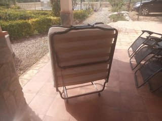 Cama plegable 90cm. Ideal para huéspedes o visitas