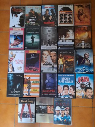Películas DVD Variadas a 3 euros cada una