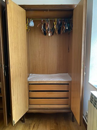 Armario Ropa Barroco Madera ULTIMA OPORTUNIDAD!!!