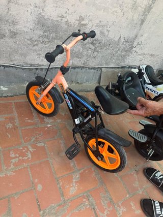 Bici infantil naranja