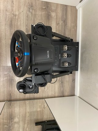 Volante Logitech G29 + Soporte + Motorfest