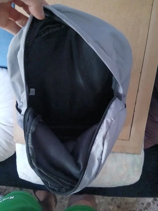Mochila gris