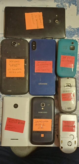Lote 23 móviles Asus, Huawei, Samsung, Wiko